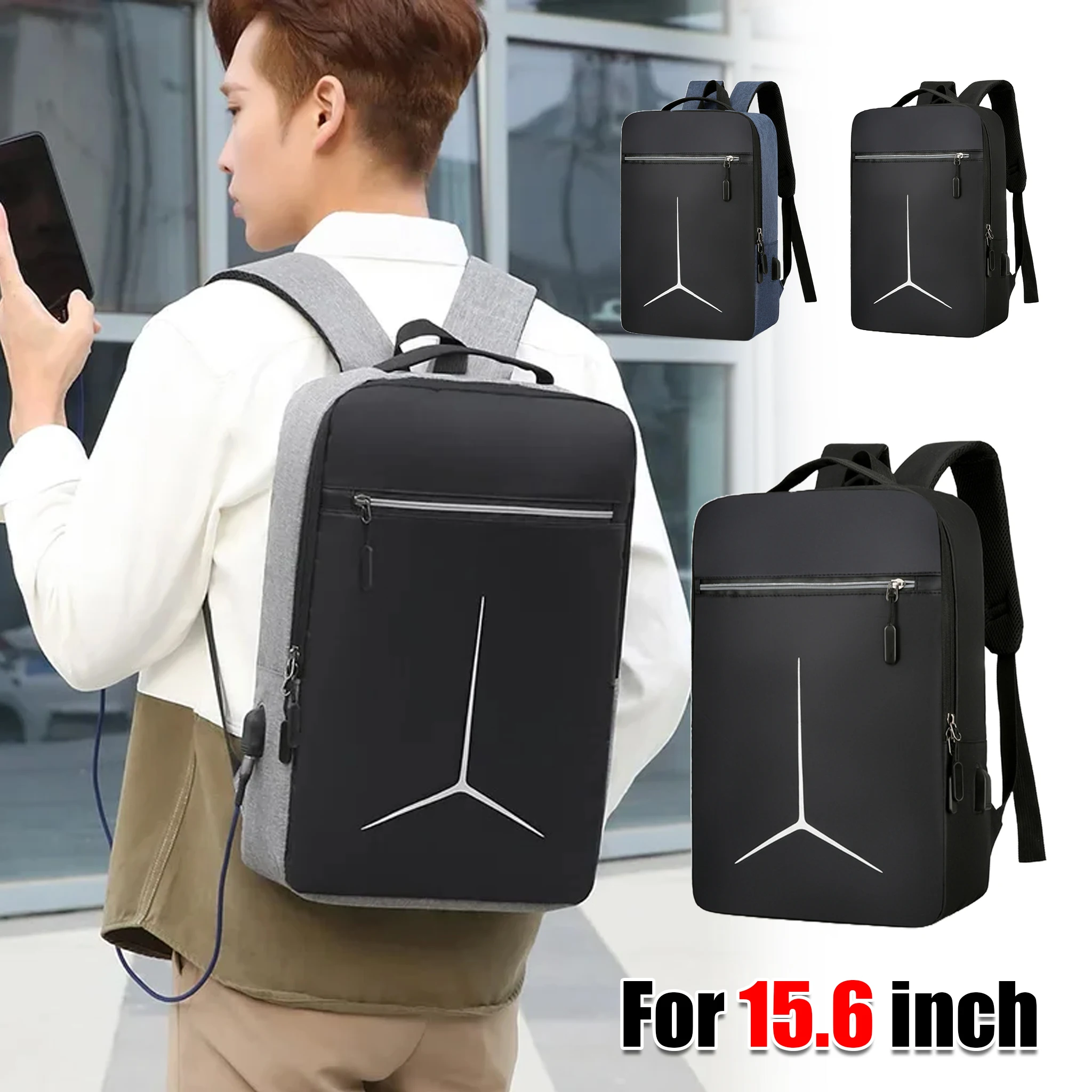 

Fashion Anti Theft USB Waterproof Hard EVA Laptop Backpack Business Travel Motorcycle Bag for Men Shell