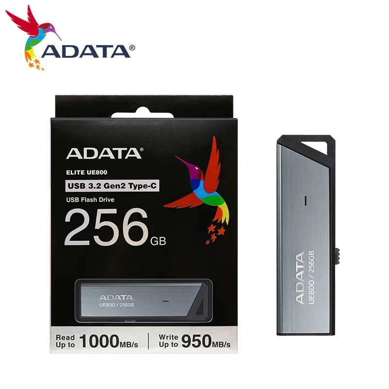 Imagem -03 - Adata-usb 3.2 tipo c Flash Drive para pc Elite Ue800 Pendrive Original Gen 1tb 512gb 256gb 128gb até 1000 Mbps