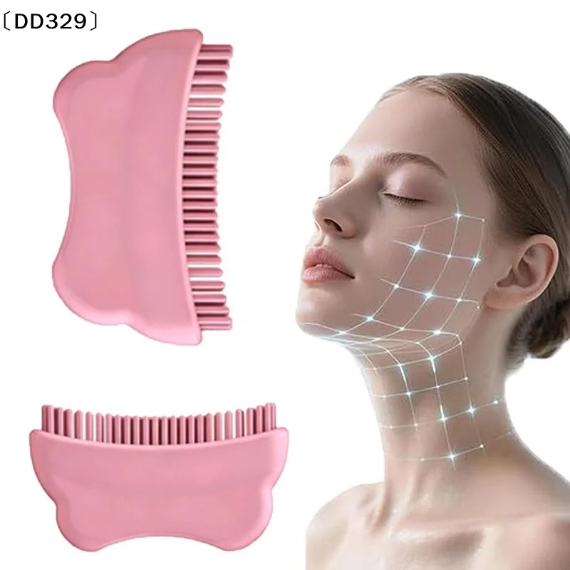 1PC Facial Massage Brush Deep Cleanse Lift Firm Contour Contour Face Brush Facial Anti-Puffiness Brush Soothe Massage〔DD329〕