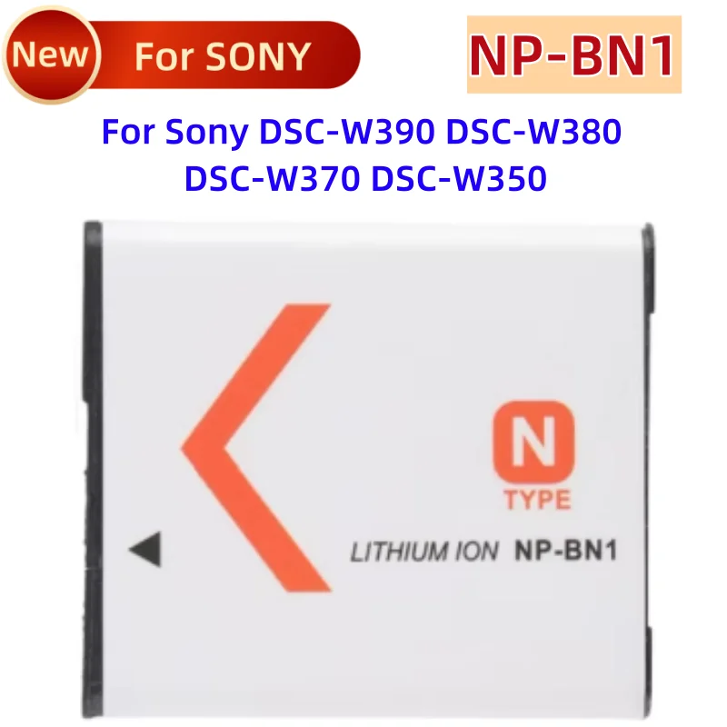 NP-BN1 NP BN1 Camera Battery 1400mAh for Sony DSC-W390 DSC-W380 DSC-W370 DSC-W350