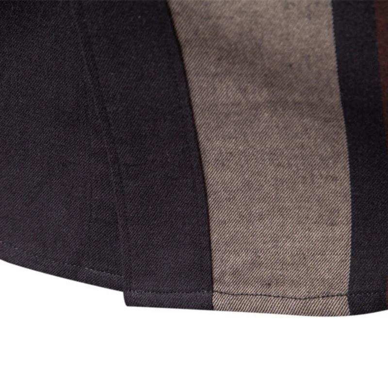 Men's Pure Cotton Checked Shirt 2025 Autumn/Winter Collection Business Casual Long-Sleeved Export-Quality