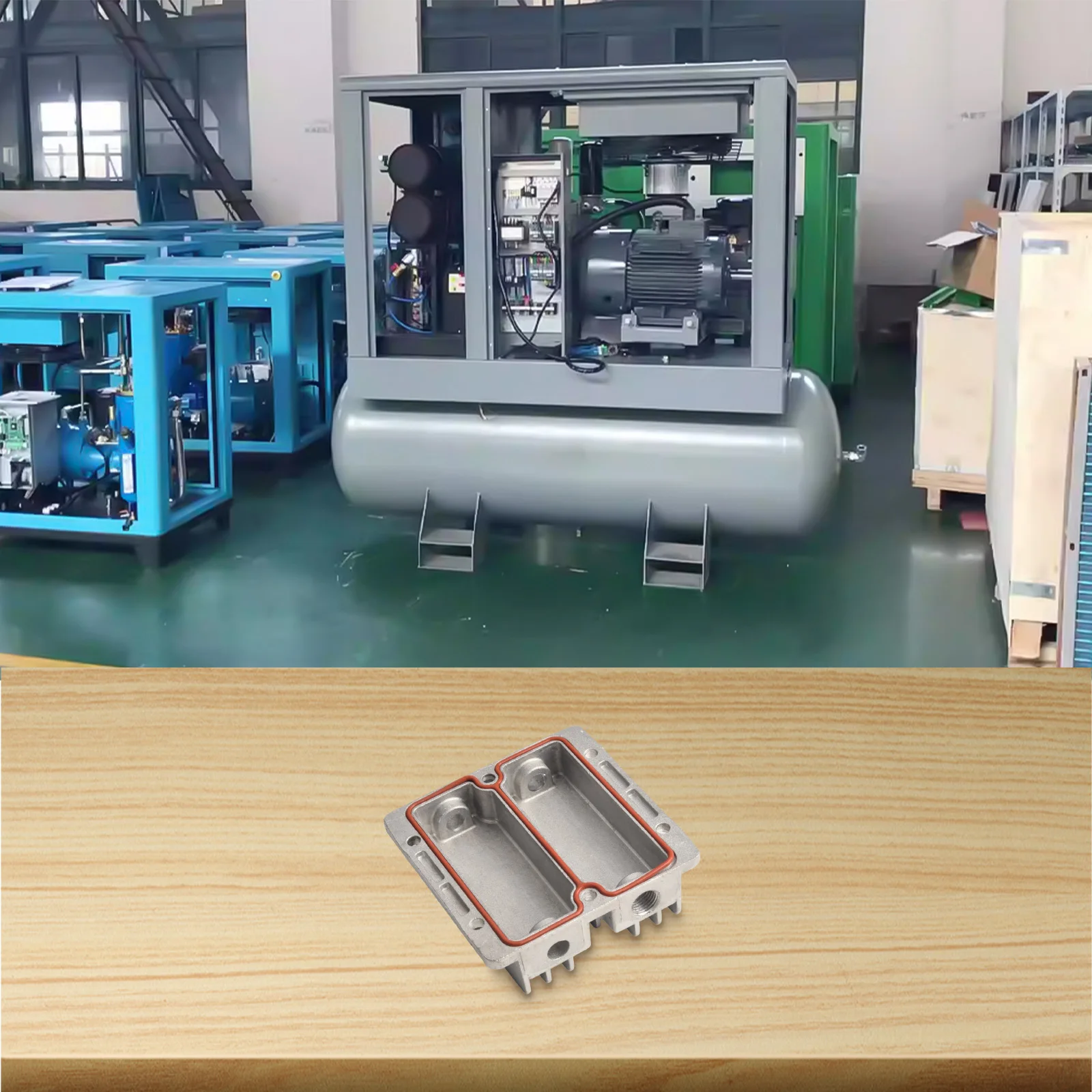 

Cylinder Head Cooling Cover Cooling Cover Cylinder Head G In Thread Pneumatic Sealing Ring Spare Parts Thread Specification W