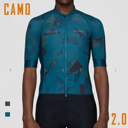 SPEXCEL 2022 All New Aero Fit Camouflage 2.0 Short Sleeve Cycling Jersey Pro Lightweight and Quick dry fabric For Men And Women