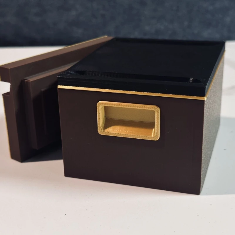 Game Delta Force Cosplay Prop Little Free Safe Box PLA Storage Locker Model Ornament Accessories Decoration Gift