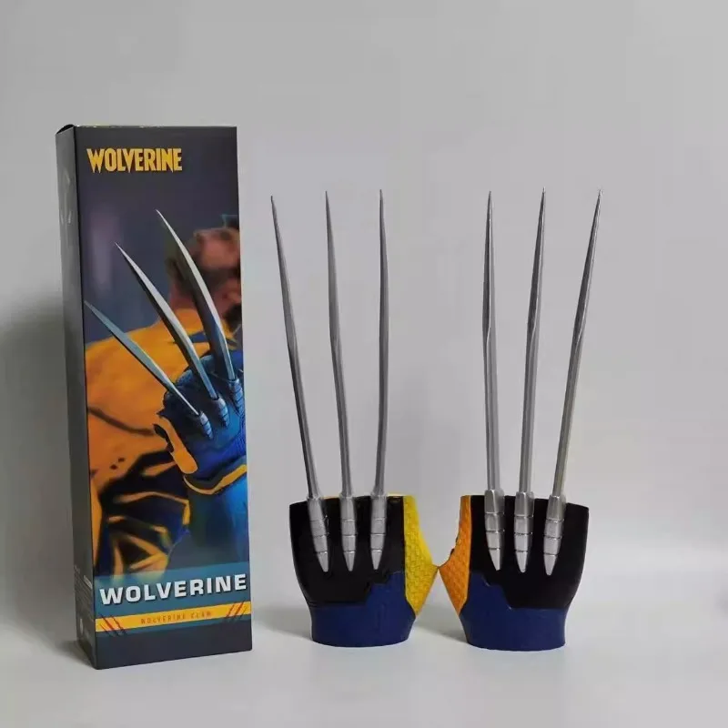 

Movie Peripherals Wolverine Claw Figure X-men Gloves Anime Model Toy 1:1 Wearable Cosplay Prop Decoration Birthday Gift