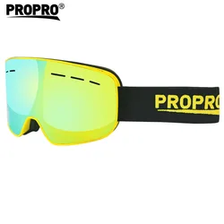 PROPRO Ski Goggles Professional Snowboard Mask Ski Goggles Double  Winter Professional Men  For Men Women Snowboard Goggles