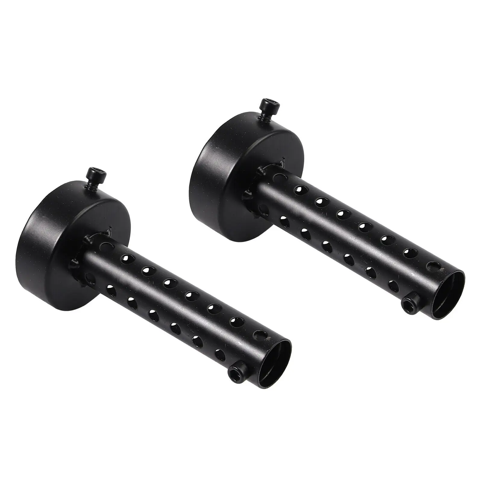 2Pcs 60mm DB Killer Universal Motorcycle Exhaust Can Muffler Insert Baffle Silen-Cer Noise Eliminator Baffle Stainless Steel