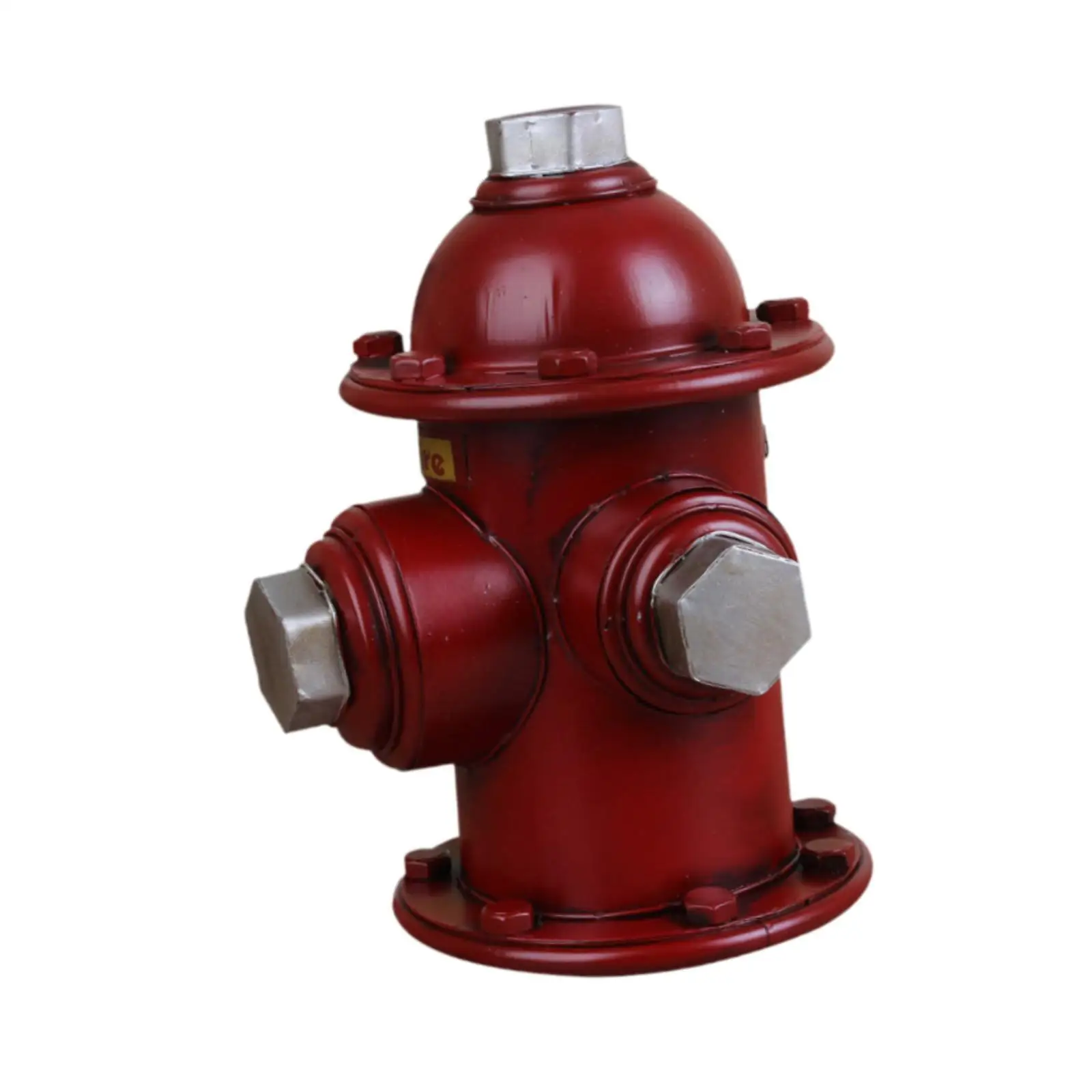 Fire Hydrant Statue Home Ornament Table Centerpiece Money Bank Piggy Bank for Dorm Garden Indoor Outdoor Boys Girls Bedroom