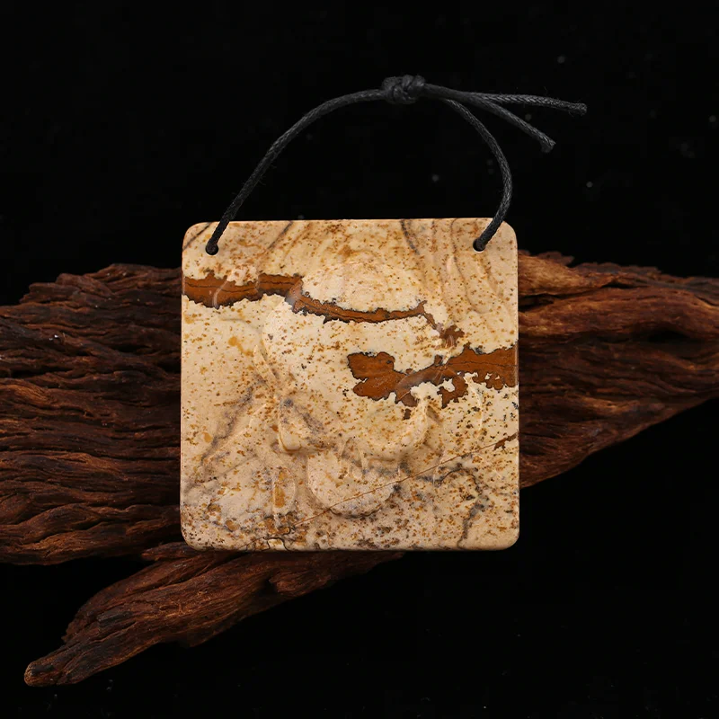 B&FPicture Jasper Jasper Earring Beads for Jewelry Making, Handmade Natural stones beads, Stones for  Supplies