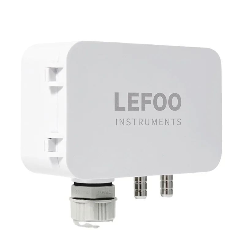 

2025 LEFOO IP54 OEM Manufacturer ROHS EU CE 4~20ma Air Differential Pressure Transmitter