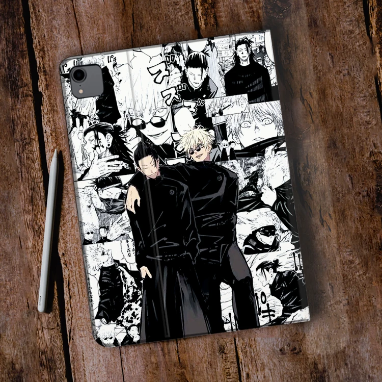 J-jujutsu K-Kaisen S-Satoru G-gojo เคสสำหรับ iPad 10.2 7th Air2 3 Mini 5 6เคสซิลิโคนหรูหราสำหรับ iPad Air 4 5 iPad Pro11