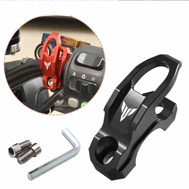 For YAMAHA MT01 MT09 MT07 MT10 MT03 MT 09 07 03 CNC Aluminium Motorcycle Accessories Helmet Hook Luggage Bag Hook Holder Hanger