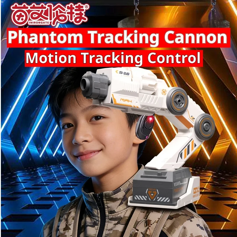 

Meepir Phantom Tracking Cannon Ai Robotic Arm Motion Control Real Time Tracking Rotating Clip Adjustable Lift Arm Gift For Men