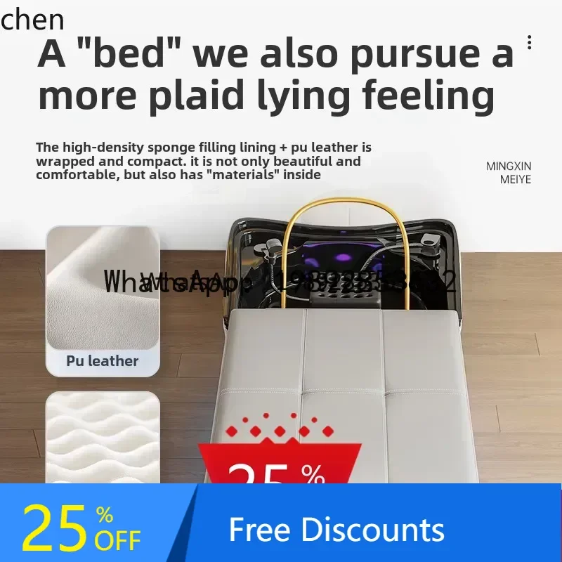 AA Advanced fiberglass head treatment shampoo bed water circulation fumigation massage integrated bed
