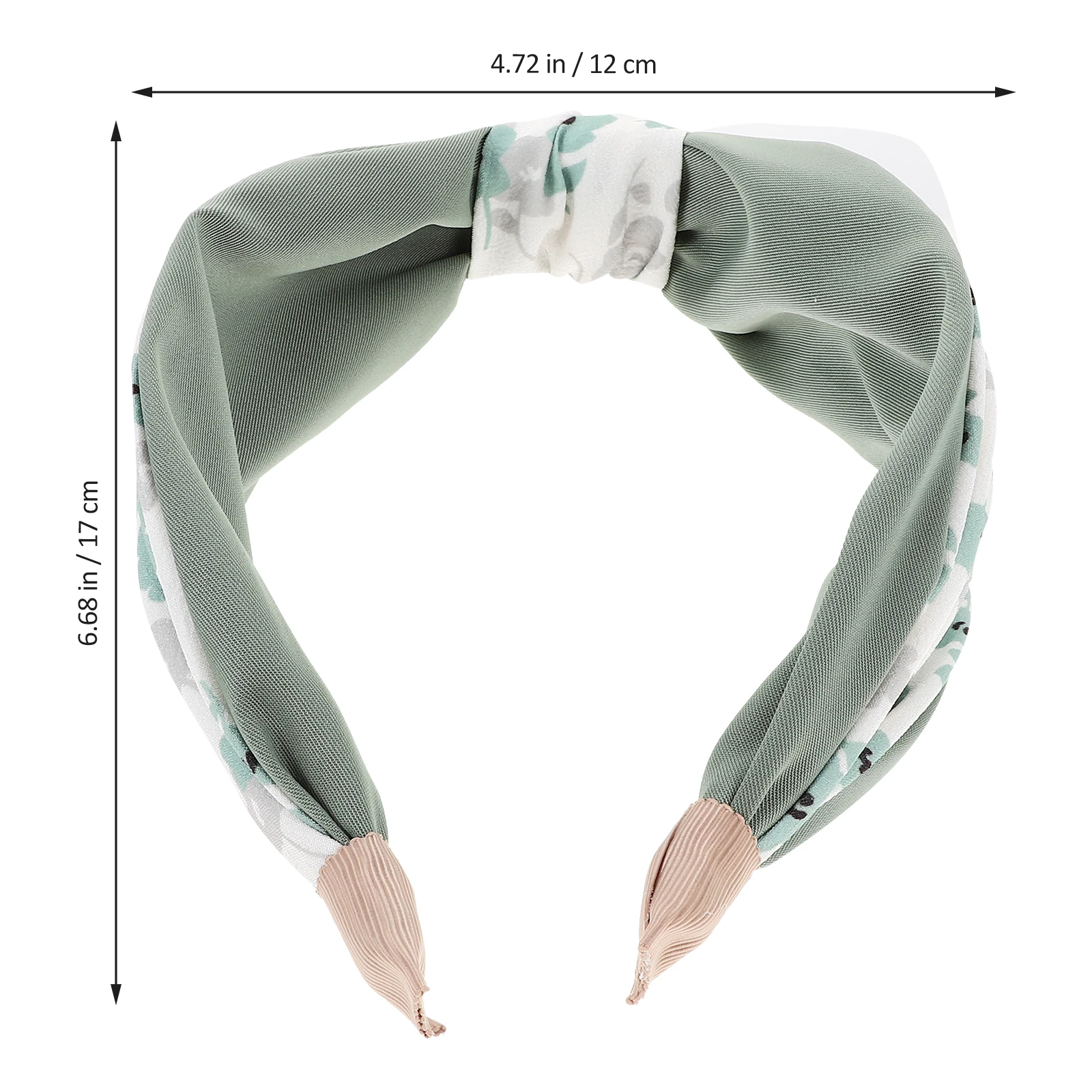 

Women Knotted Headband Floral Pattern Fashion Party Hairband Decorative Headbands for Women Comfortable Trendy Hairbands