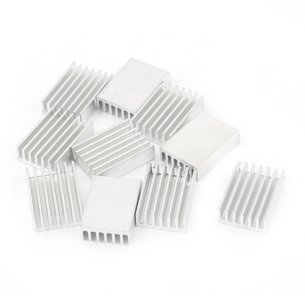 10/20Pcs Aluminum Heatsink 20*14*6mm Electronic Chip Radiator Cooler  for CPU RAM GPU Chipset Heat Sink