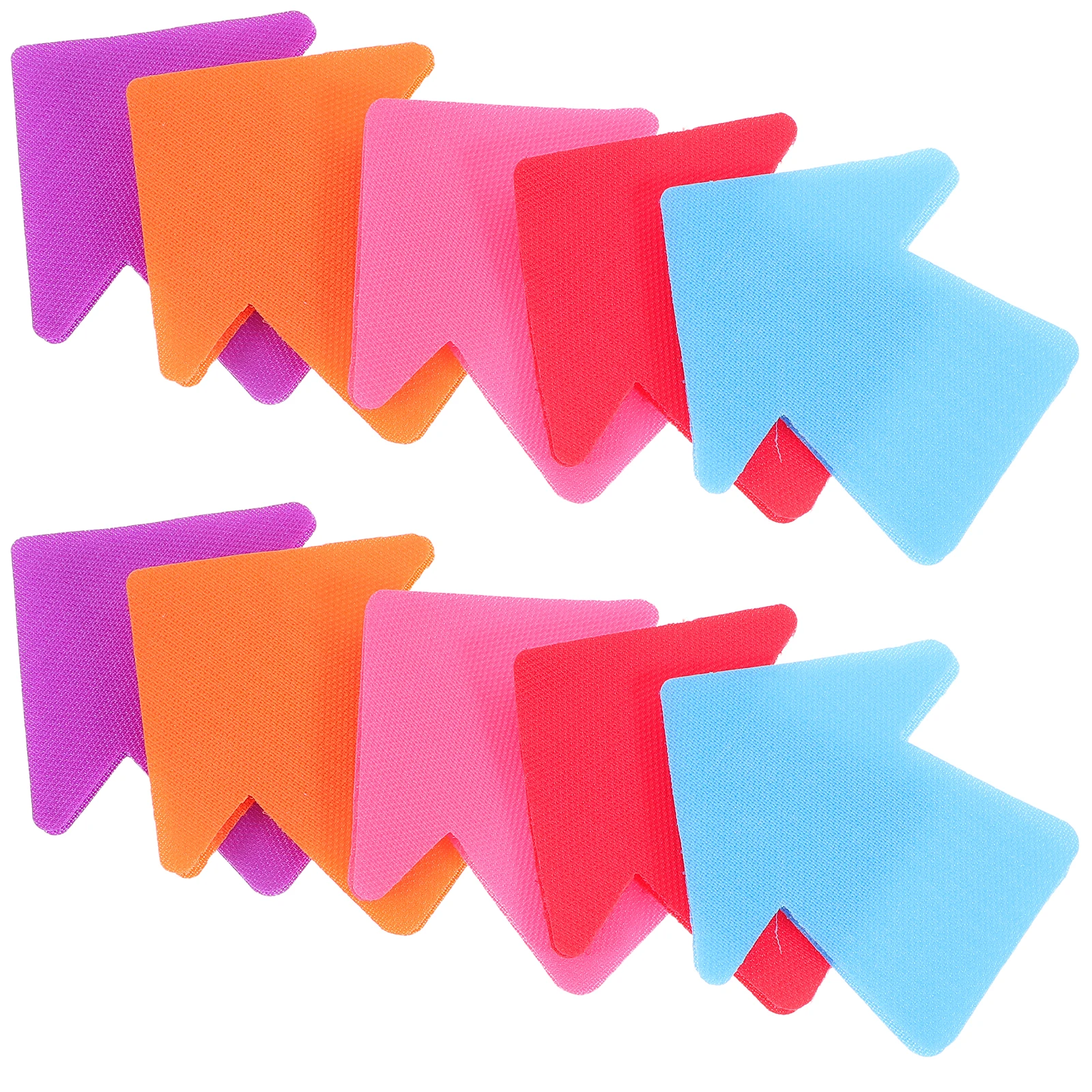 

20 Pcs Arrow Shaped Stickers Carpet Markers for Classroom Gym Training Circuit Yoga Floor Spot Marker Notebook