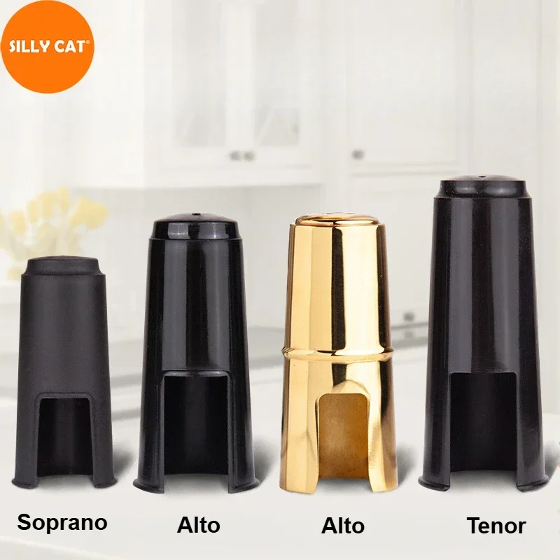 

1 piece Alto Tenor Soprano Saxophone Bakelite Mouthpiece Cap Cover Case Mouthpiece Protector