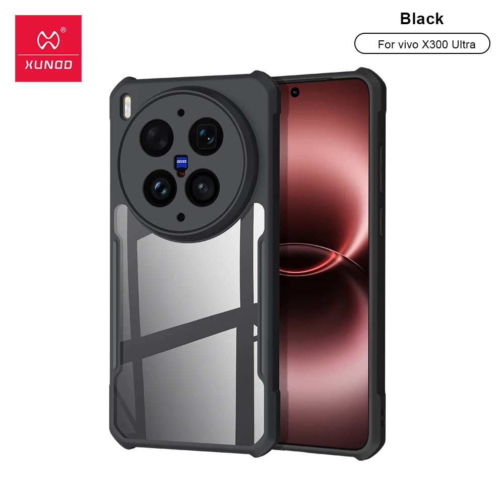 

For VIVO X300 Ultra Matte Case XUNDD Beautiful Shockproof Airbags Quality Hard PC + TPU Phone Bumper