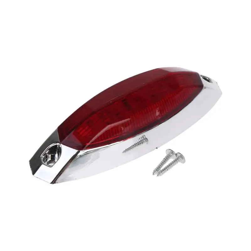 LED Marine Deck Lights 1Pc Multi Color Waterproof with Chrome Housing for Kayak Yacht Fishing Boat Use