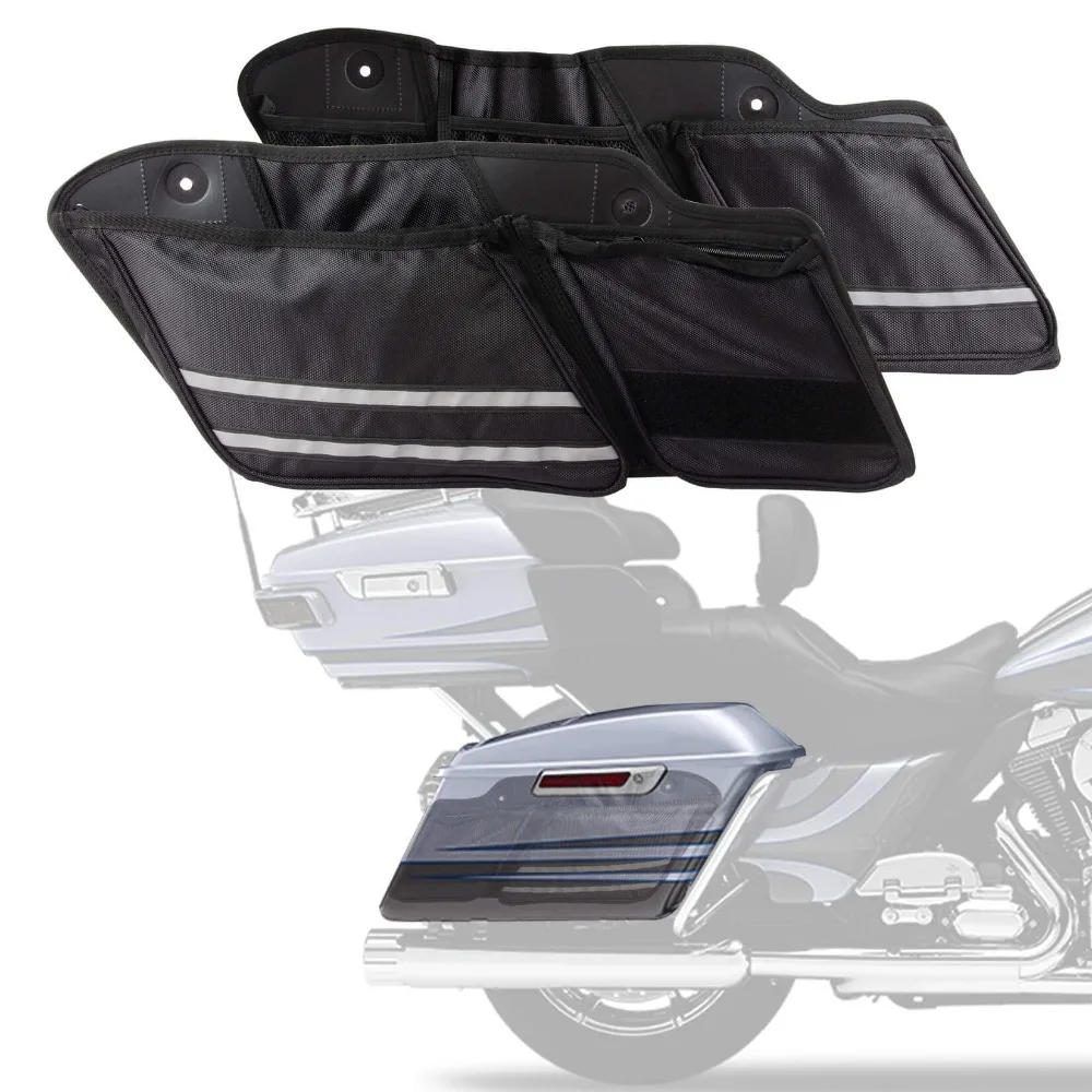 Motorcycle Accessories Saddlebag Organizers Tool Organizer Bag For Harley Road King Road Glide Electra Glide Street 2014-2022