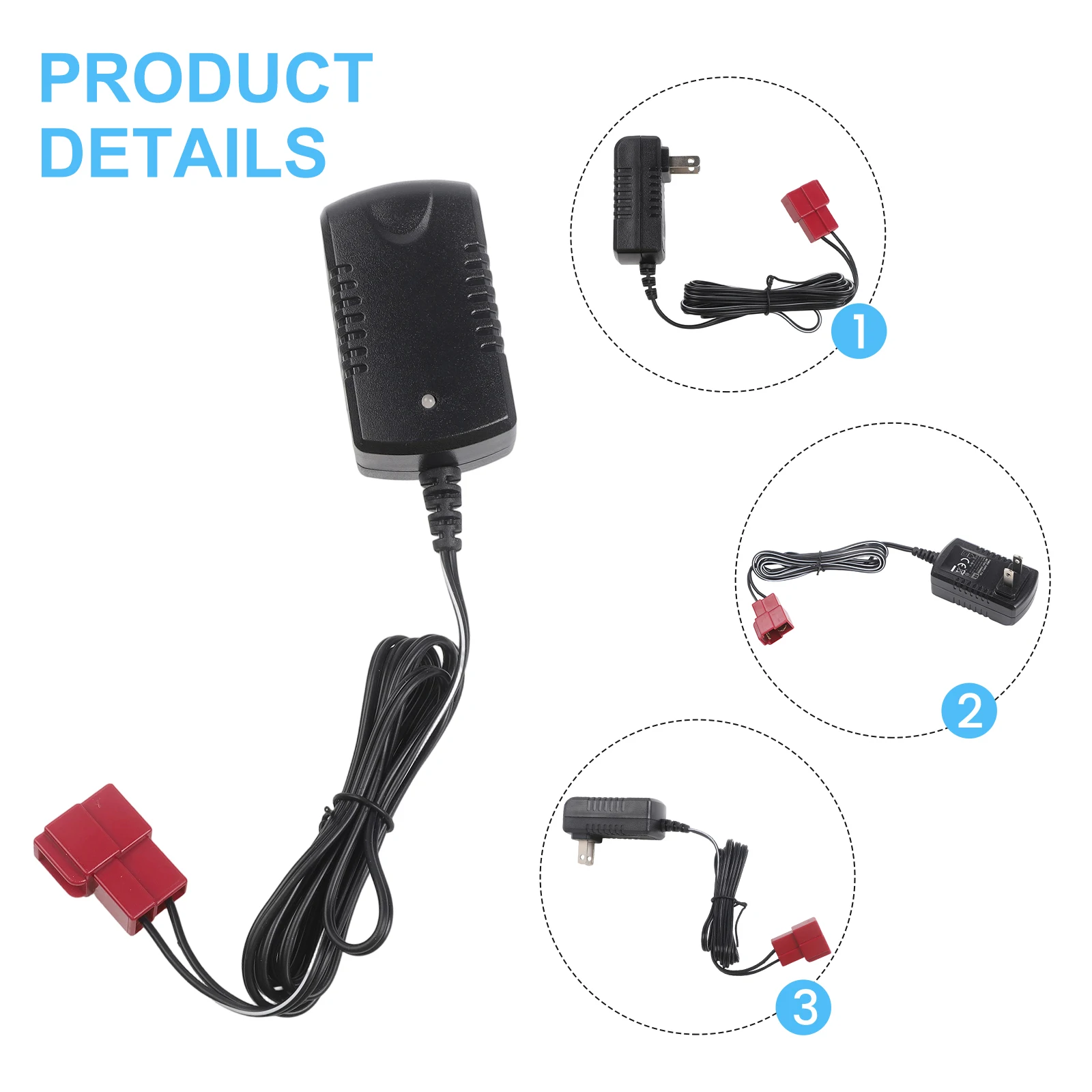 

Зарядное устройство для детских электромобилей 6В: эффективная зарядка для самокатов, адаптер AC/DC, эффективная зарядка 6В