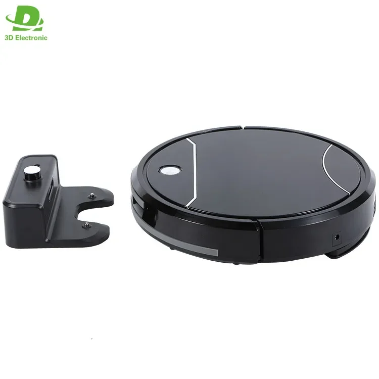 

2021 Newest Remote Control Wet Dry Auto Recharge Robot Cleaner Intelligent Sweeping Robot