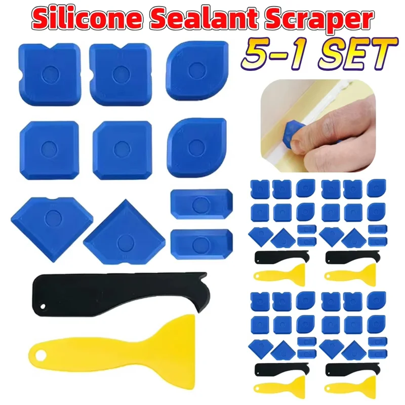 

Самый-5 комплектов инструментов для отделки силиконового герметика, набор инструментов для ванной комнаты, кухни, удаления затирки, разглаживающего герметика, инструменты для удаления герметика