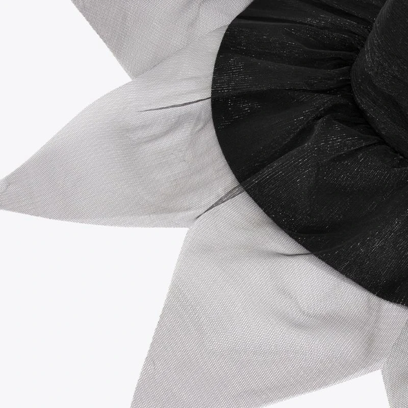 DXAA Rose Flower Witch Caps for Adult Wizard Hat Halloween Party Headwear Cloche Hat Holiday Headwear Role Playing Stage Hat