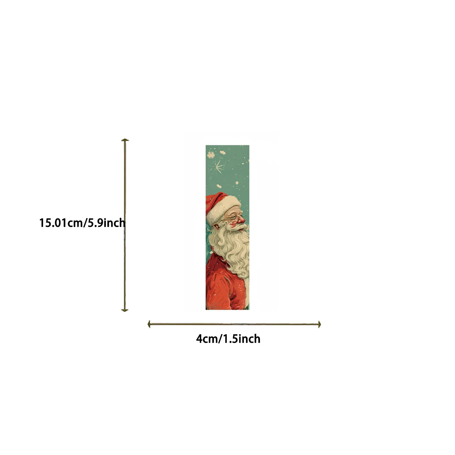 30 قطعة بطاقات مرجعية لعيد الميلاد زينة موضوع العطلة مع أعلام لاصقة لمحبي الكتب ملحقات القراءة هدية ومستلزمات احتفالية