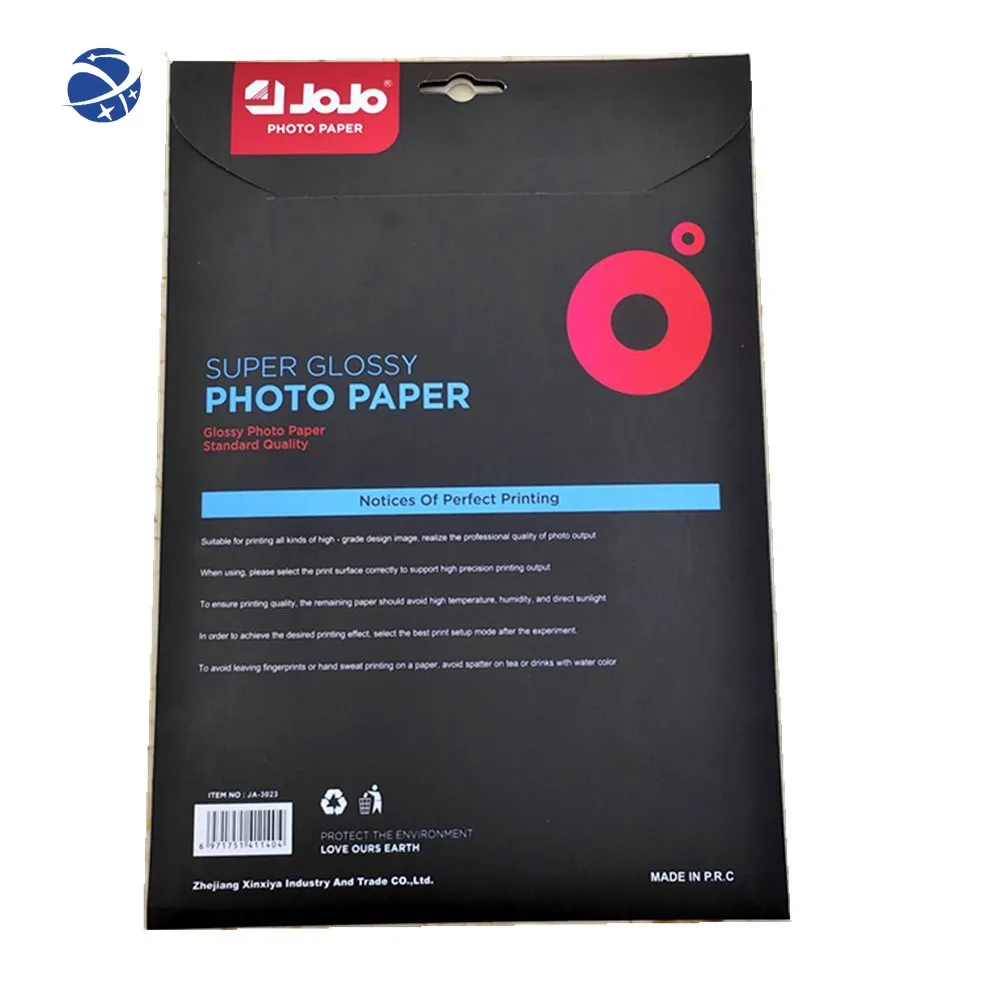 JOJO China Manufacturer Waterproof 200g High Gloss Single-side Photo Paper