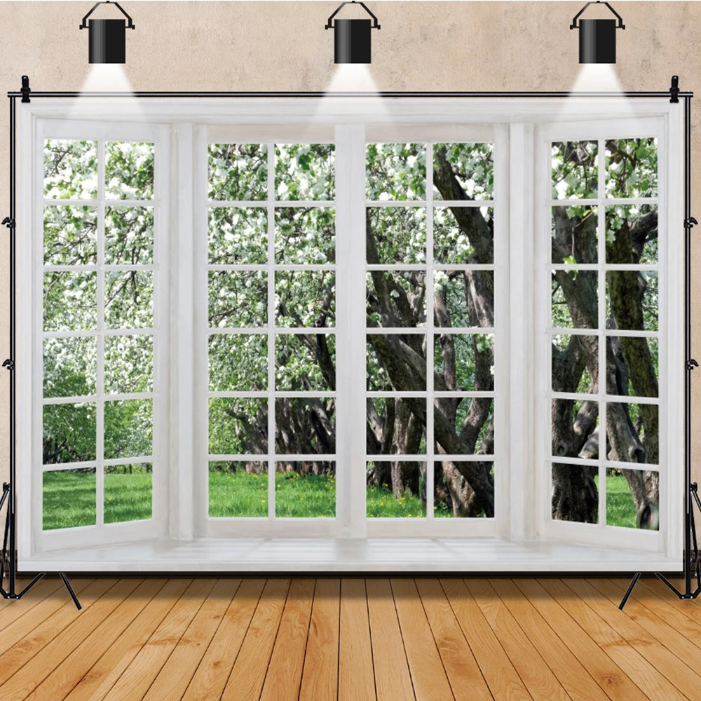 自然な風景写真の背景,外の窓,赤ちゃんのポートレート写真の背景