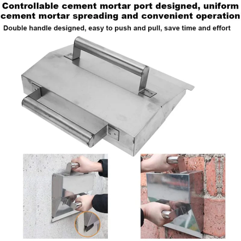 Imagem -06 - Gesso Espátula Raspador de Parede pó de pó Putty Tool Ferramenta de Construção Raspagem Concreto Gesso Aço Inoxidável