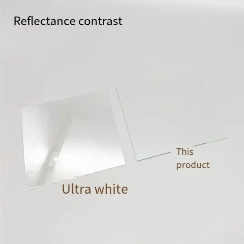 Ultra-transparent glass anti-reflection double-sided AR coated Schott optical glass