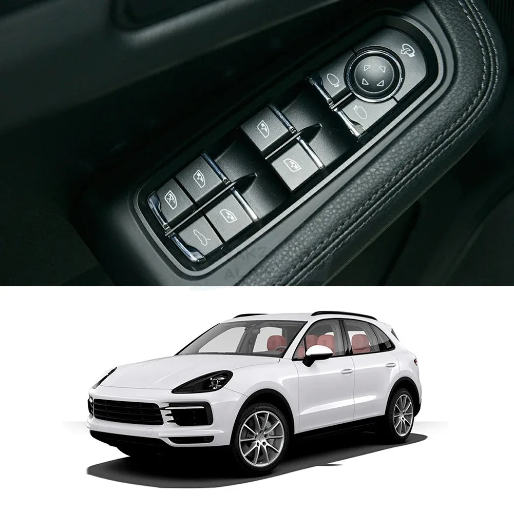 For Porsche Panamera Cayenne Macan Front Left Electric Master Driver Passenger Side Power Window Control Switch Lifter Button