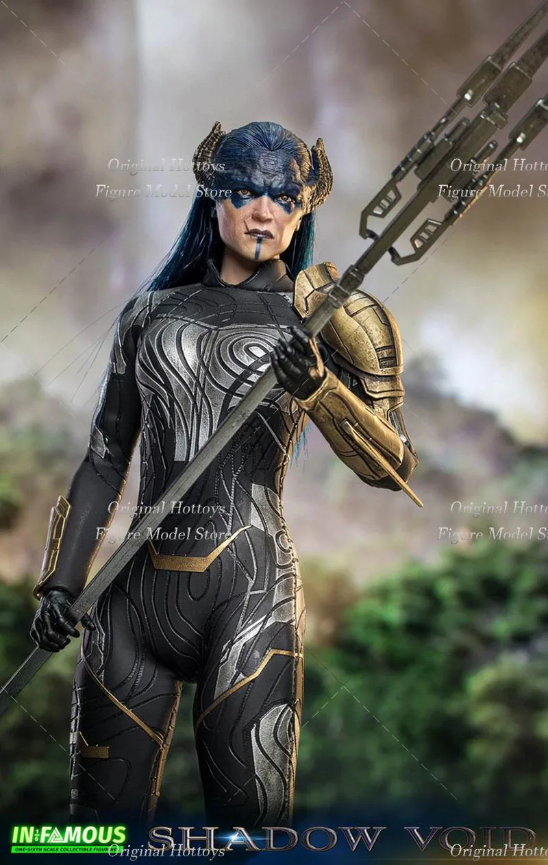 IN-FAMOUS IF002 1/6 Scale Female Soldier The Avengers 4：Endgame Proxima Midnight Full Set 12-inch Action Figure Model Fans Gifts