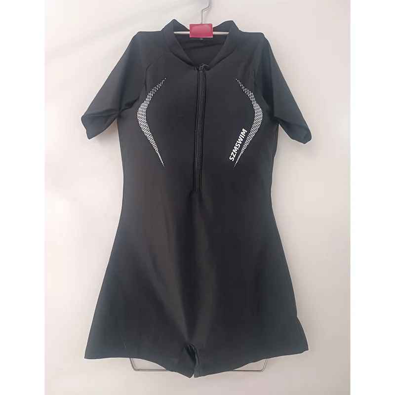 جديد المرأة قطعة واحدة سباق المحافظ ضئيلة قصيرة الأكمام الملاكم السراويل الشاطئ الربيع الساخن عطلة ملابس السباحة النساء