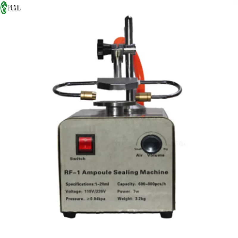 RF-1 Sealing Machine Ampoule Melting and Sealing Glass Drawing Machine Machine Hydrogen-oxygen Flame Bottle Control Glass Tube