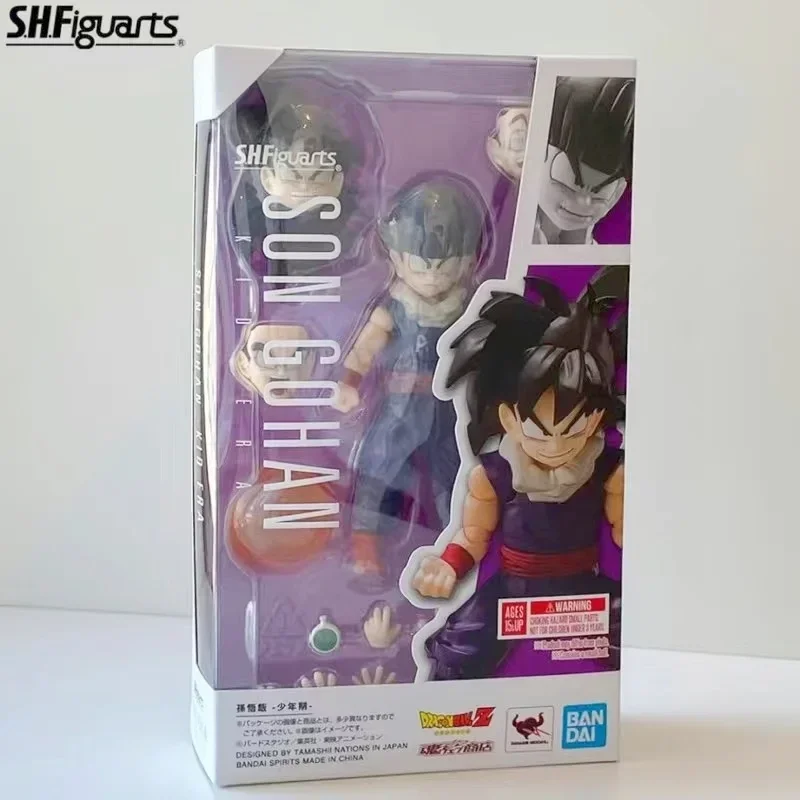 Оригинальная фигурка SHF Dragon Ball Z, фигурка героя Аниме Сон Гохан, оригинальная сборка из ПВХ, Коллекционная модель, подарки на день рождения