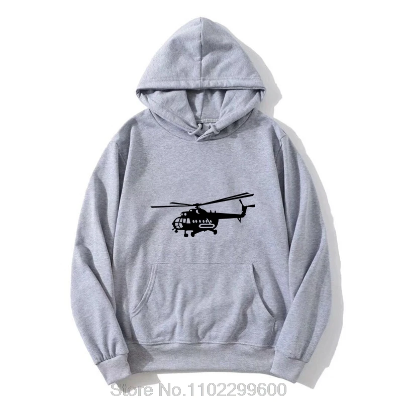 Novelty MI-8 Helicopter USSR Victory Day Print Hoodie Cotton Hoody Men's Pullover Clothing Sweatshirt Fashion Hip Hop Streetwear