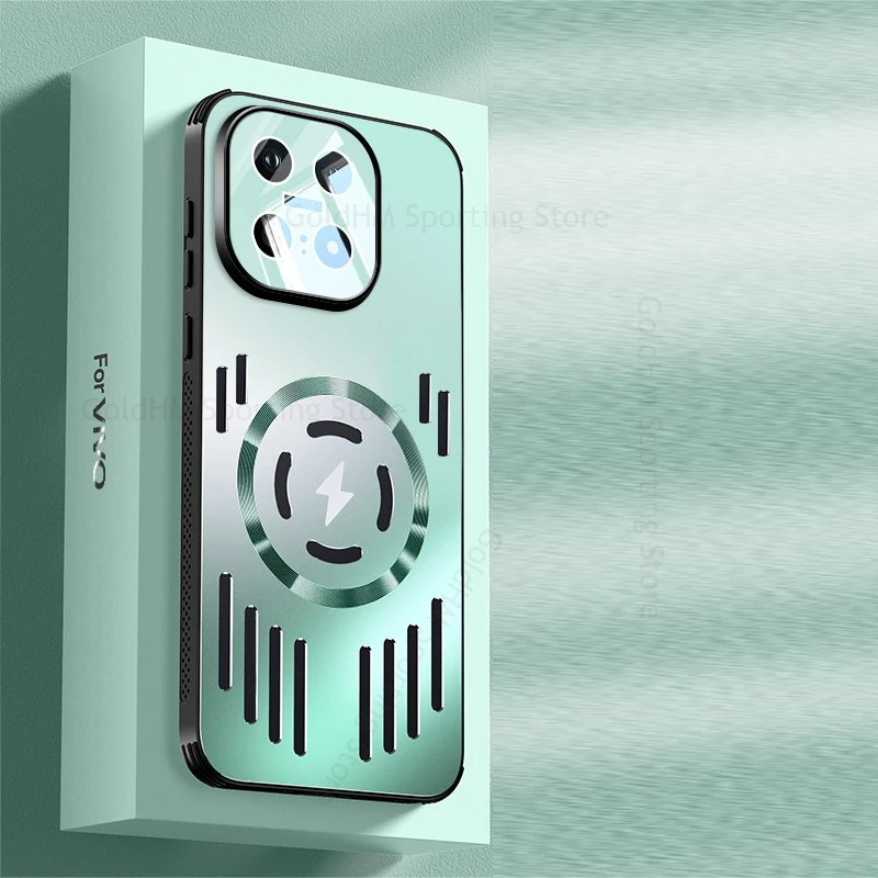 Cooling Heat Dissipation Magnetic Case For vivo iQOO 15 13 12 Pro