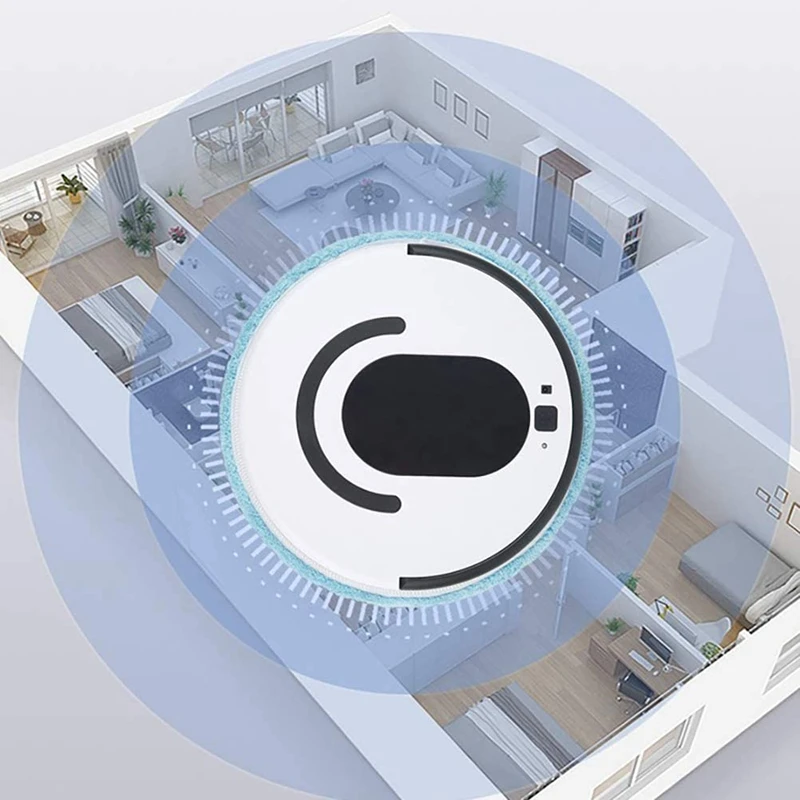 Robot Vacuum, Automatic Floor Sweeper Mop Cleaner Rechargeable Household Auto Sweeper For Hard Floors And Carpets image 4