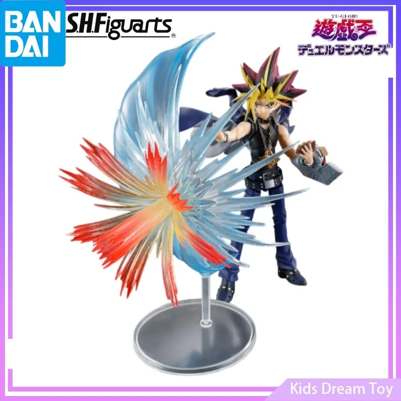 Bandai en Stock Original S.H.Figuarts Yu-Gi-Oh! Duel monstres figurines d'anime YAMI YUGI figurines d'action jouets modèle à collectionner cadeau