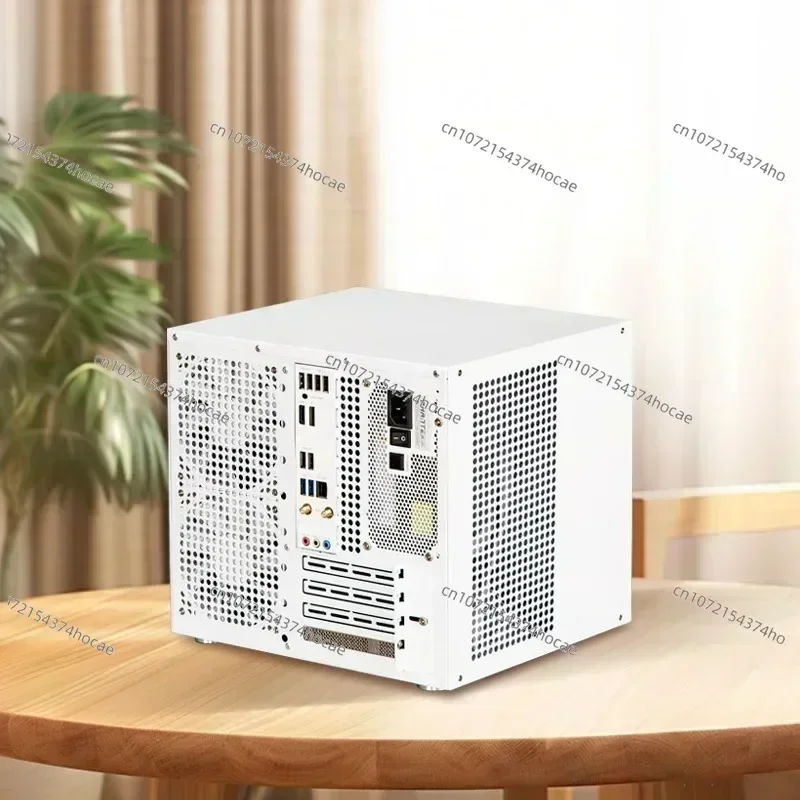 Sagittarius-8-Bay NAS Chassis with Backplane, ATX Power Supply, MATX Full Height, PCIe Synology AIO Storage, UNRAID