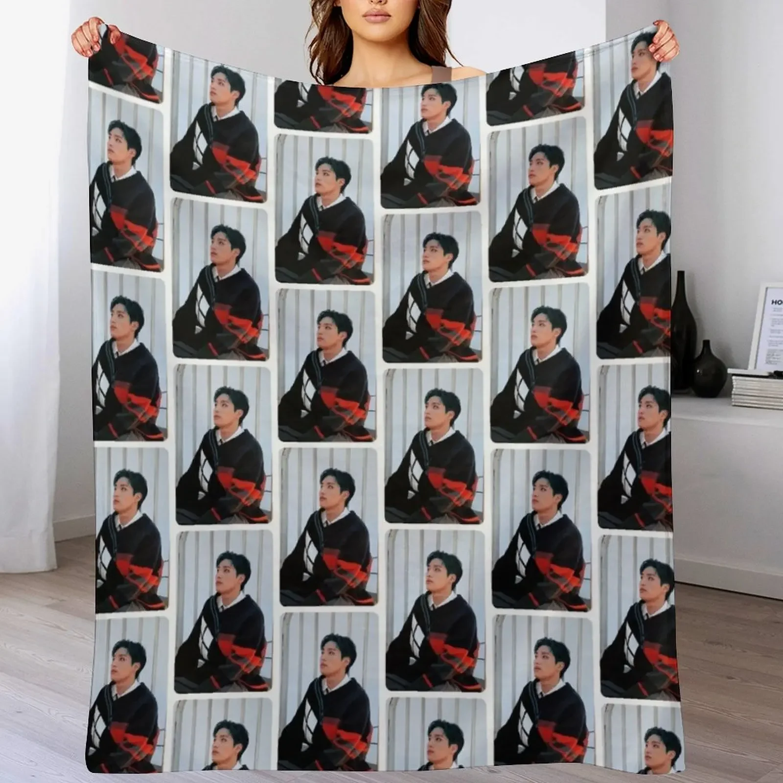 

Keeho P1Harmony P1H Siren Throw Blanket heavy to sleep Tourist Hairy Soft Beds Blankets