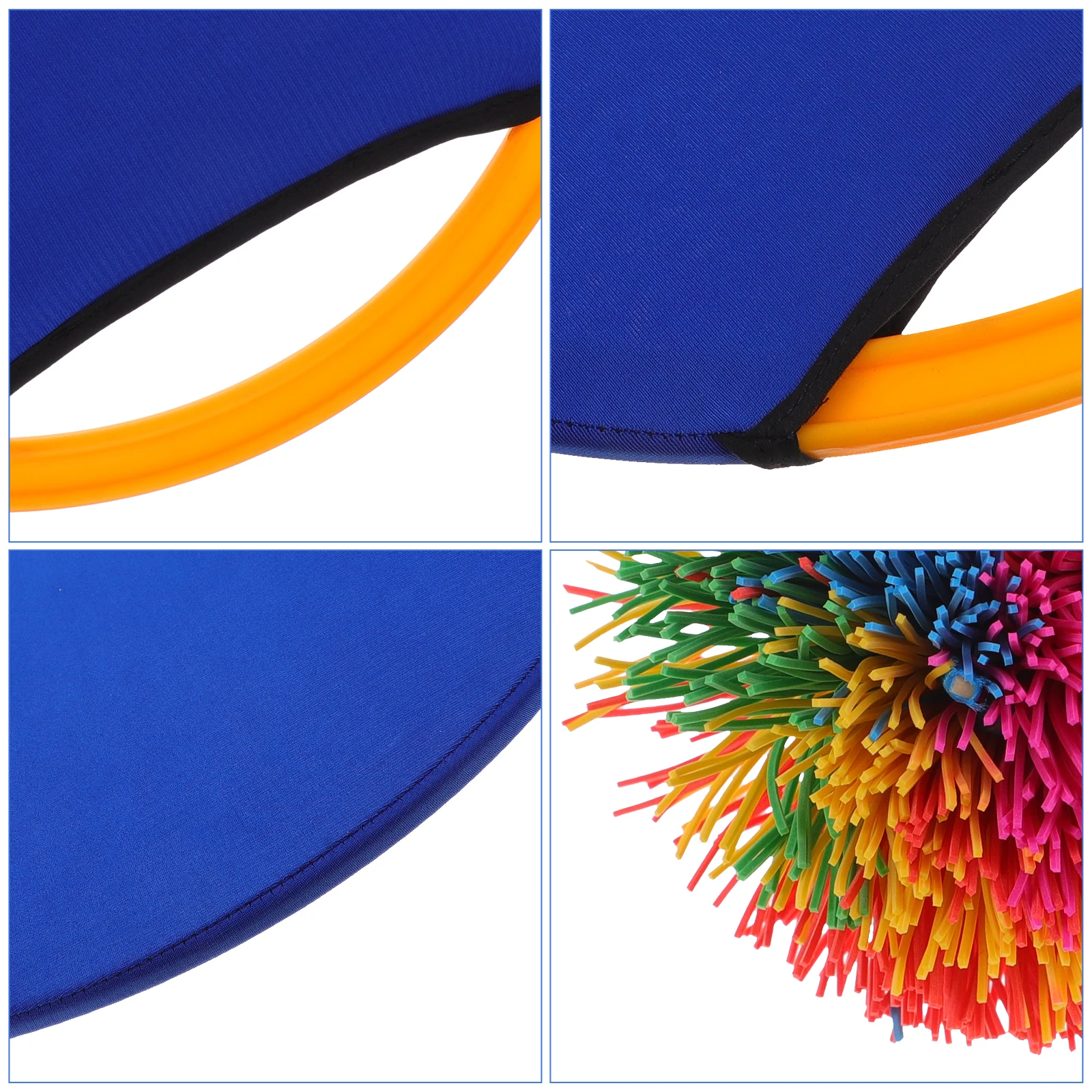 Trampoline Paddle Set Flying Toys Elastic Trampoline Paddle Ball Fabric Kids Catch Game Child Fun Activity