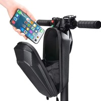2L/3L Bicycle Rack Bag Black Waterproof Electric Scooter Organizer Front Pack Large Capacity EVA Bicycle Accessories