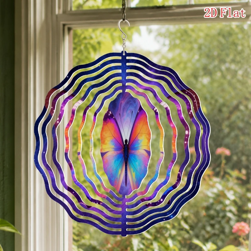 1pc, Wind Vane Pendant Home Decor Rotating Wind Chime Hanging Ornament