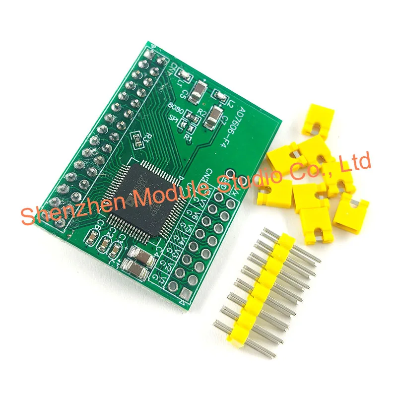 1pcs 16Bits ADC 8CH Synchronization AD7606 DATA Acquisition Module 200Ksp