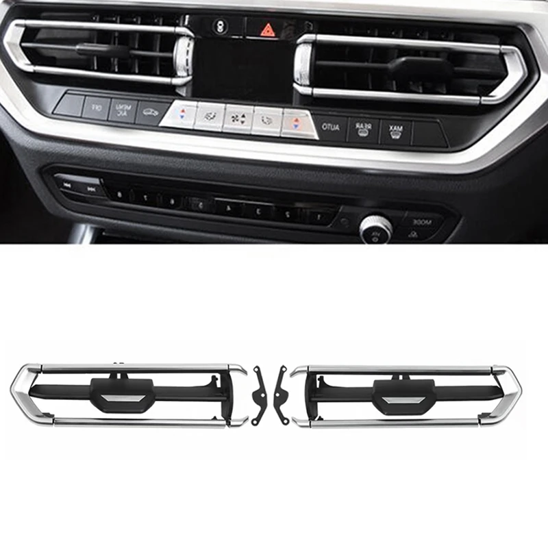 Right Front Air Outlet Grille Slide Repair Kit Parts For BMW 2 3 4 Series Z4 G20 G28 19-2022 Car AC Vent Trim Clip 64119855415